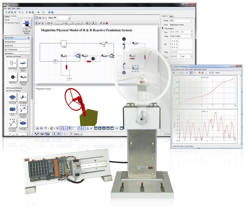 B&R and Maplesoft partner to save time on hardware-in-the-loop simulations